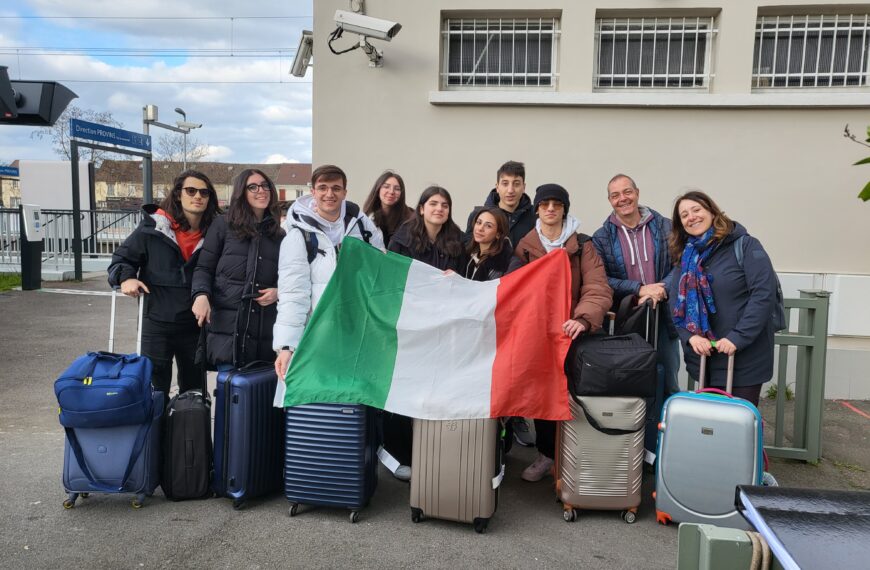 Erasmus+ : le lycée Becquerel à l’heure italienne