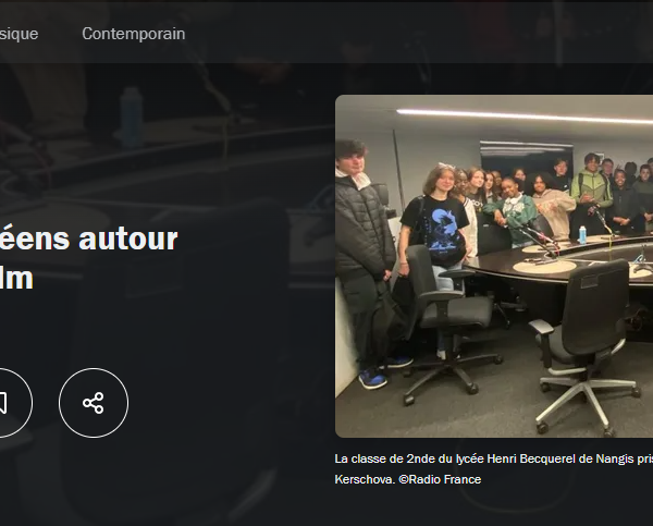 Projet France Musique : Allegretto Junior, enregistrement