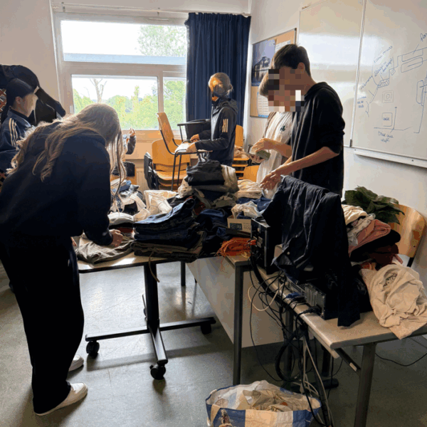 Mise en place d’une boutique solidaire au lycée Becquerel