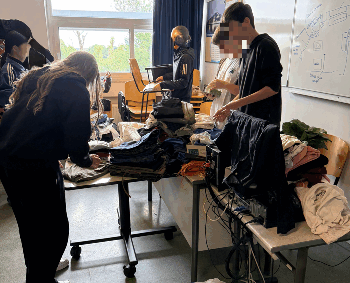 Mise en place d’une boutique solidaire au lycée Becquerel