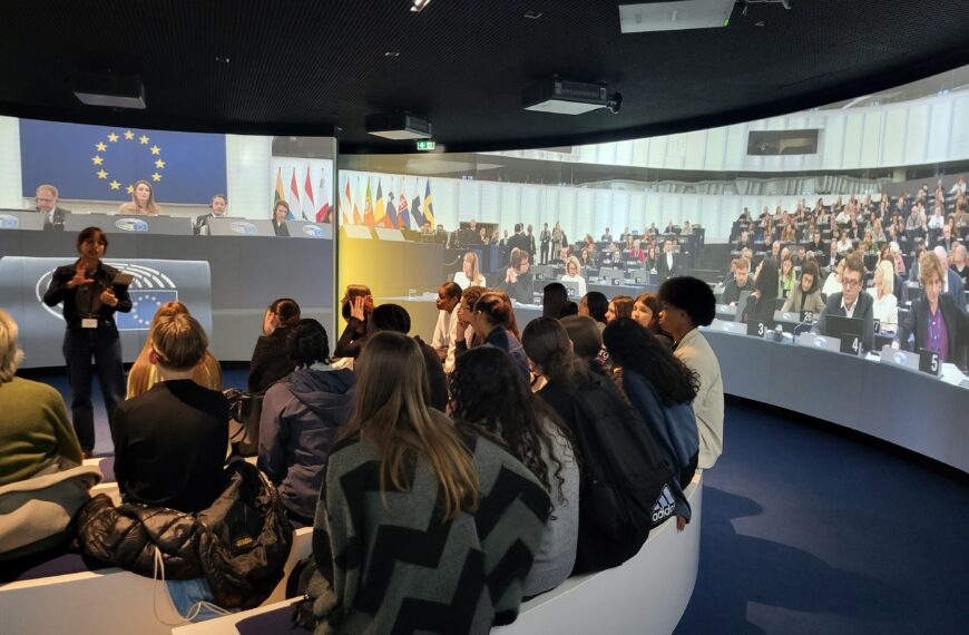 Les élèves de la section européenne découvrent l’Union européenne à Europa Experience