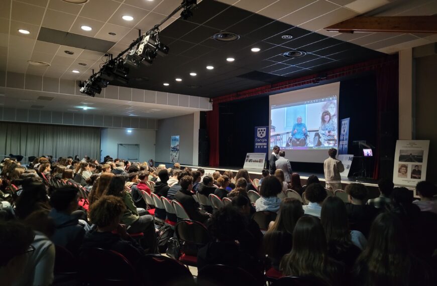 Ginette Kolinka apporte son témoignage