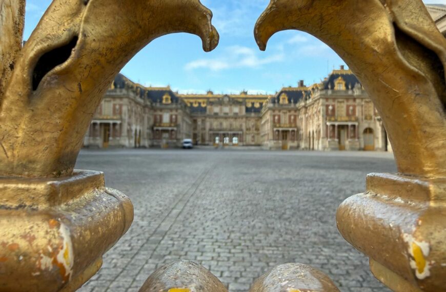 Projet Versailles : première visite au château
