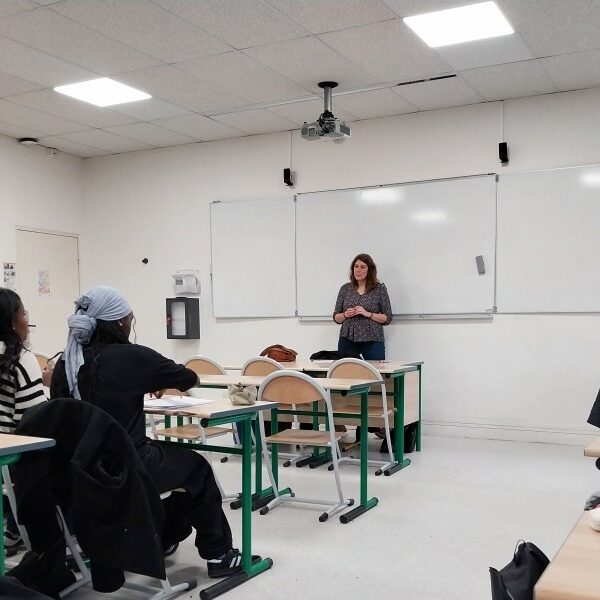 Les élèves de l&rsquo;option droit reçoivent une Juge d&rsquo;application des Peines