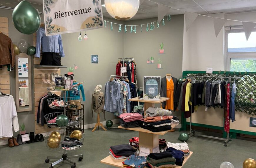 Inauguration de la Boutique Solidaire